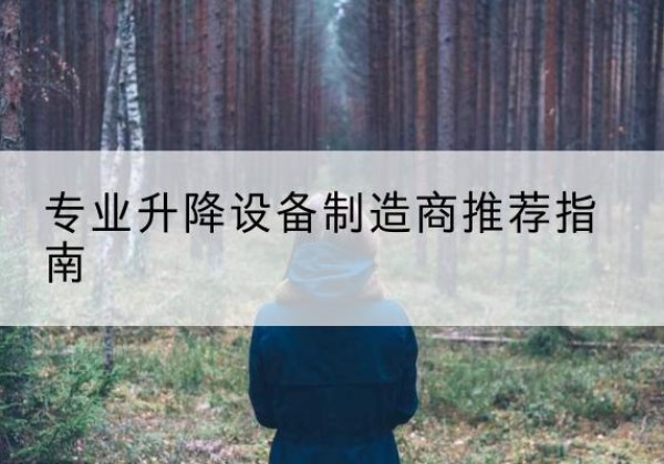 定边电动剪叉升降平台厂家-专业升降设备制造商推荐指南